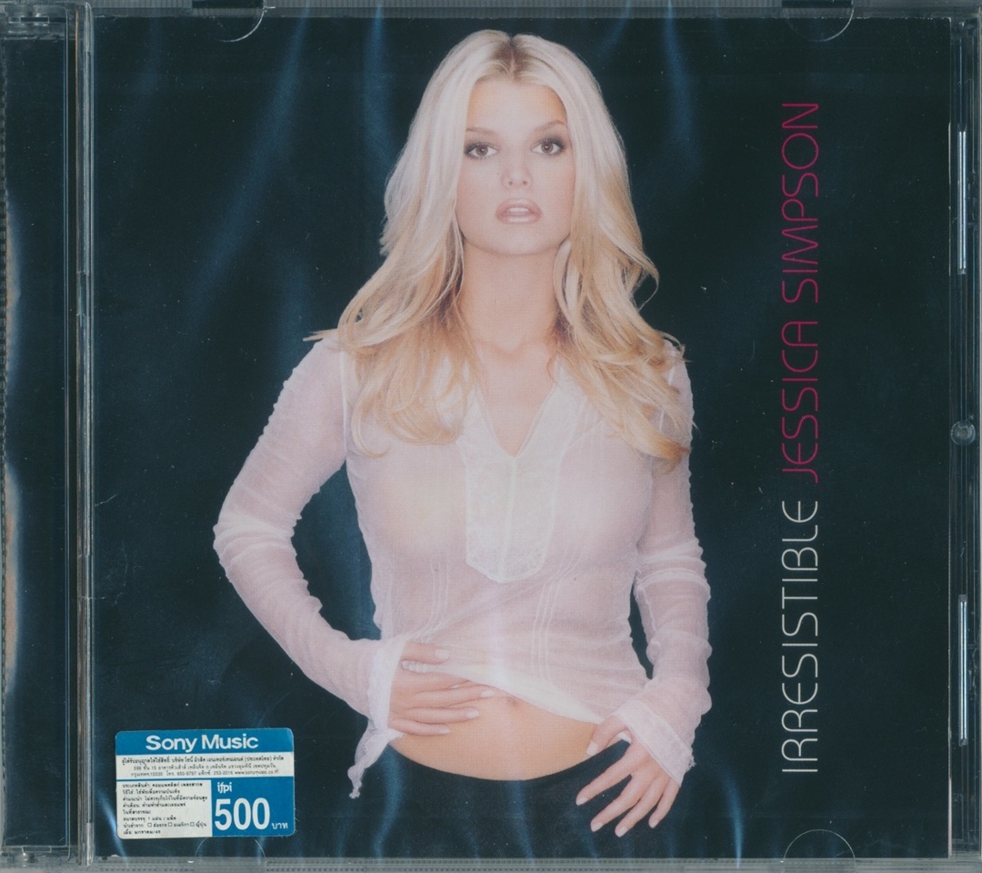 新品 CD JESSICA SIMPSON IRRESISTIBLE SONY THAILAND_画像1