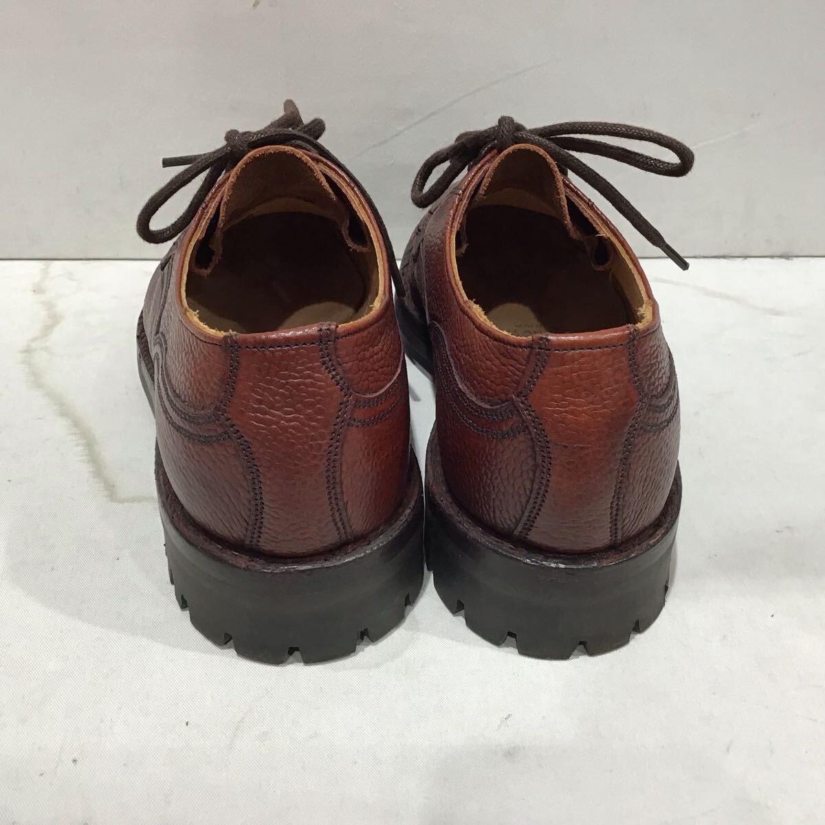 ts20251003【JOSEPH CHEANEY】 ジョセフチーニー CAIRNGORM 2 ケンゴン BURGUNDY ドレスシューズ メンズ ビジネスシューズ 革靴 uk6.5 _画像4