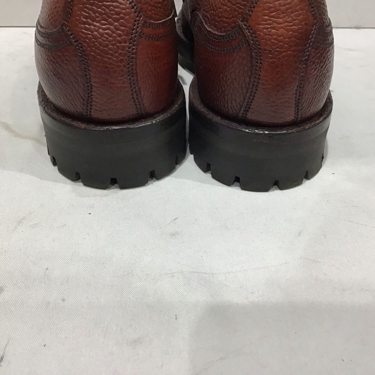 ts20251003【JOSEPH CHEANEY】 ジョセフチーニー CAIRNGORM 2 ケンゴン BURGUNDY ドレスシューズ メンズ ビジネスシューズ 革靴 uk6.5 _画像8