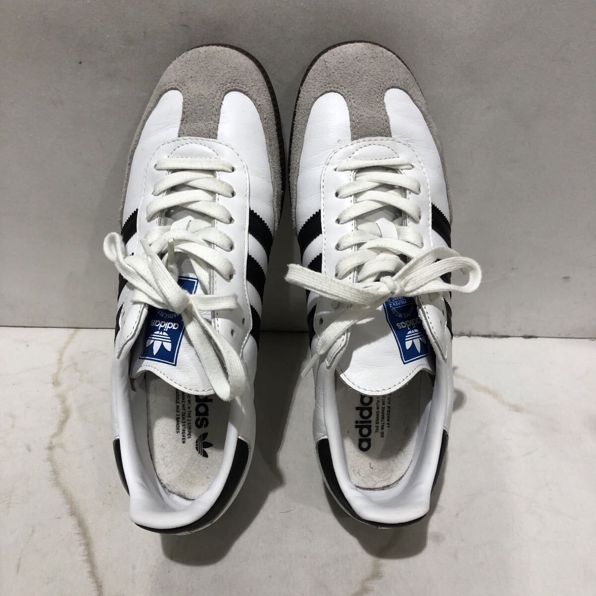 ts20251029[adidas] Adidas SAMBA OG samba low cut спортивные туфли 28cm белый b75806