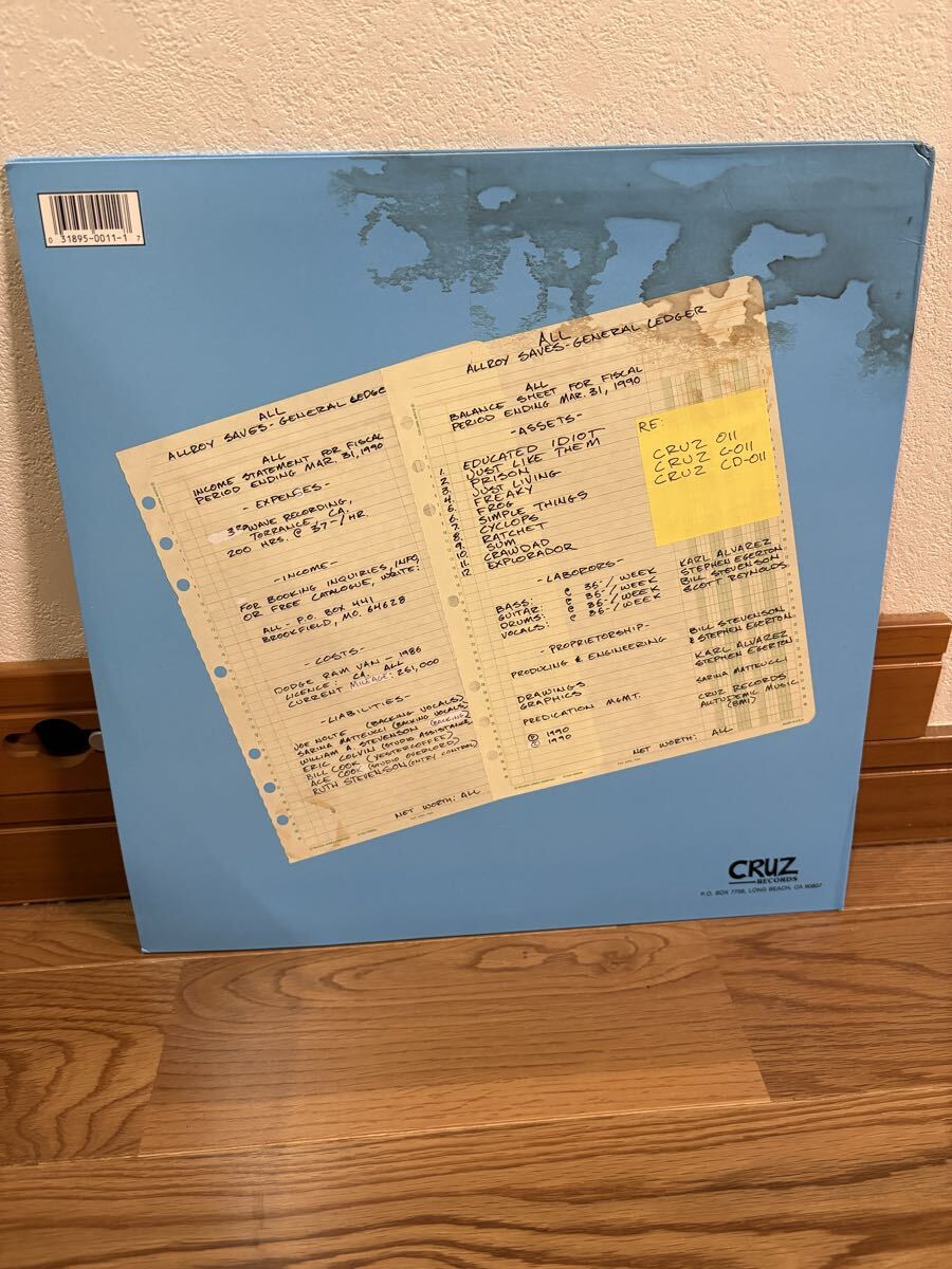 ALL Allroy saves LP レコード　Descendents _画像2