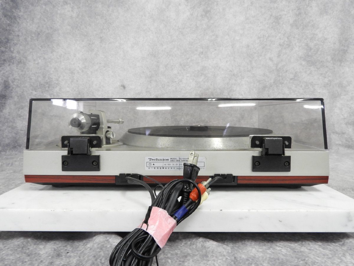 【G】Technics SL-1500MK2 ターンテーブル テクニクス 3126680_画像6
