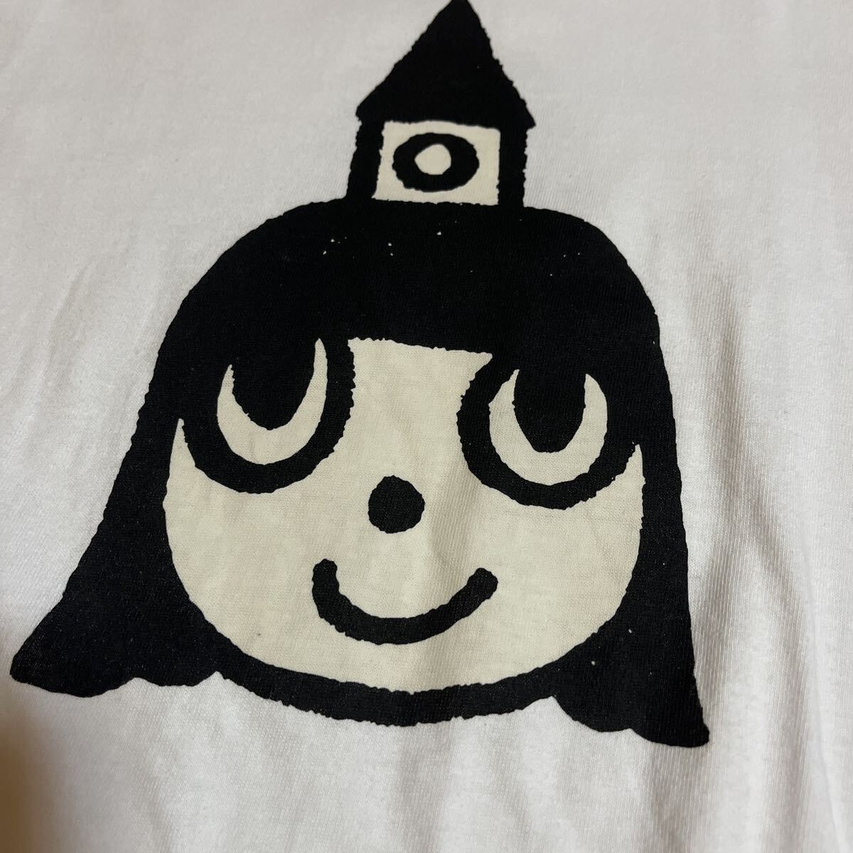 奈良美智　Tシャツ　一戸時計店　S 白　限定　yoshitomo nara_画像4