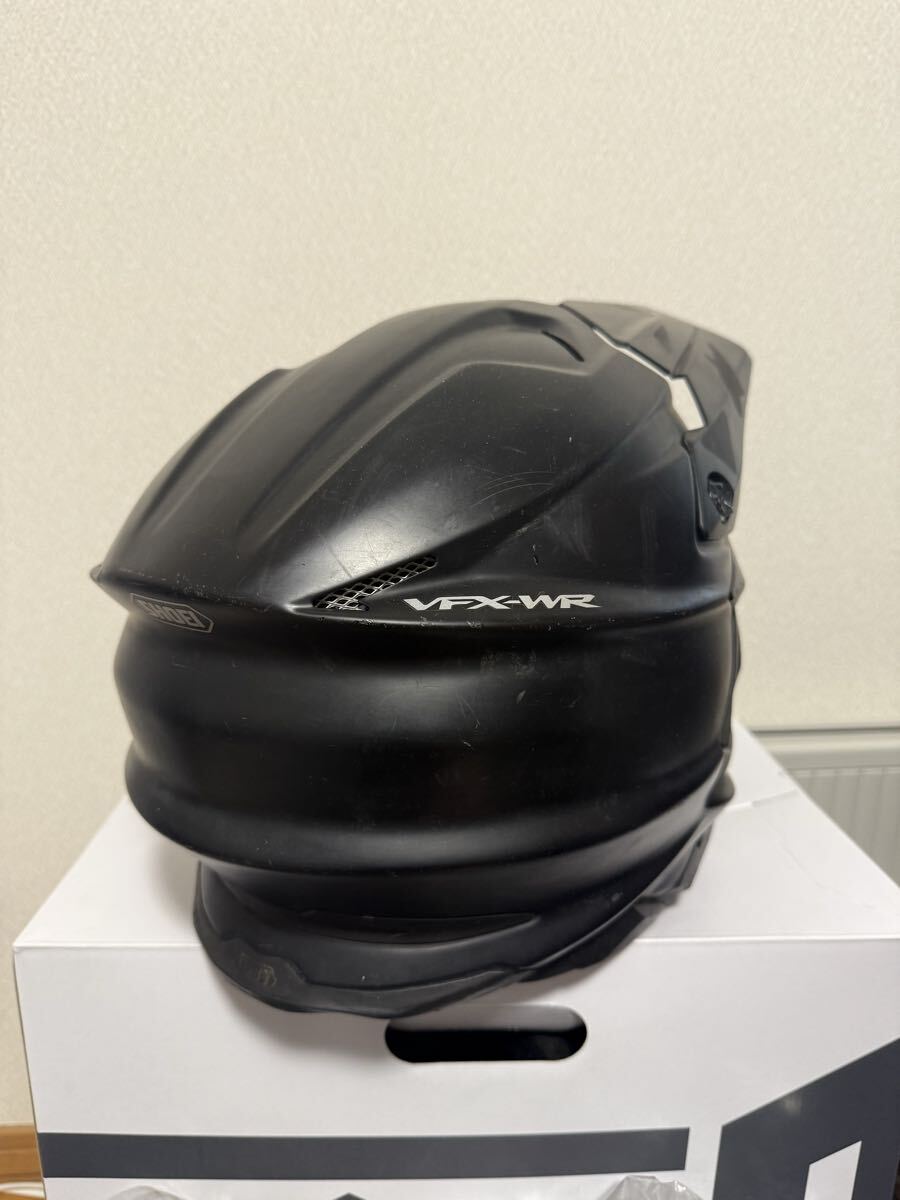 SHOEI VFX-WR オフロードヘルメット マッドブラック サイズL _画像3