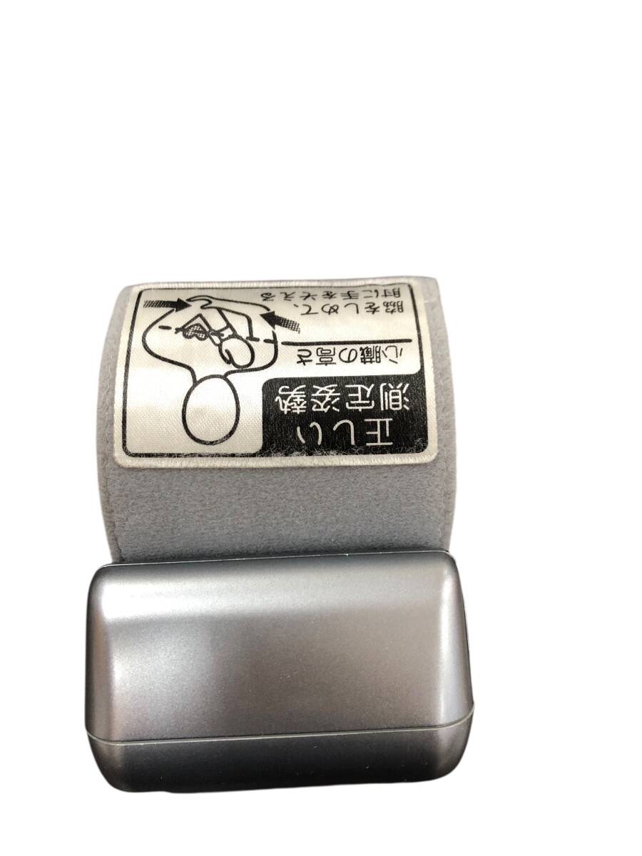 25R396 1 OMRON オムロン デジタル表示自動血圧計 HEM-6011 ファジイ健康管理 中古品_画像7