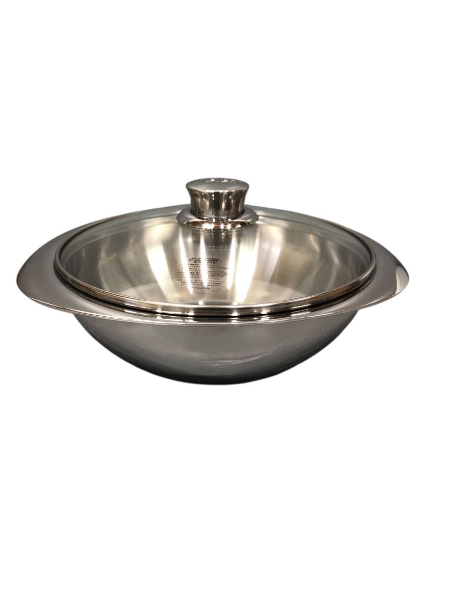 25R366ji3 не использовался MEYERma year NEWPAN 22cm кастрюля с двумя ручками стекло крышка имеется кастрюля кухонная утварь 