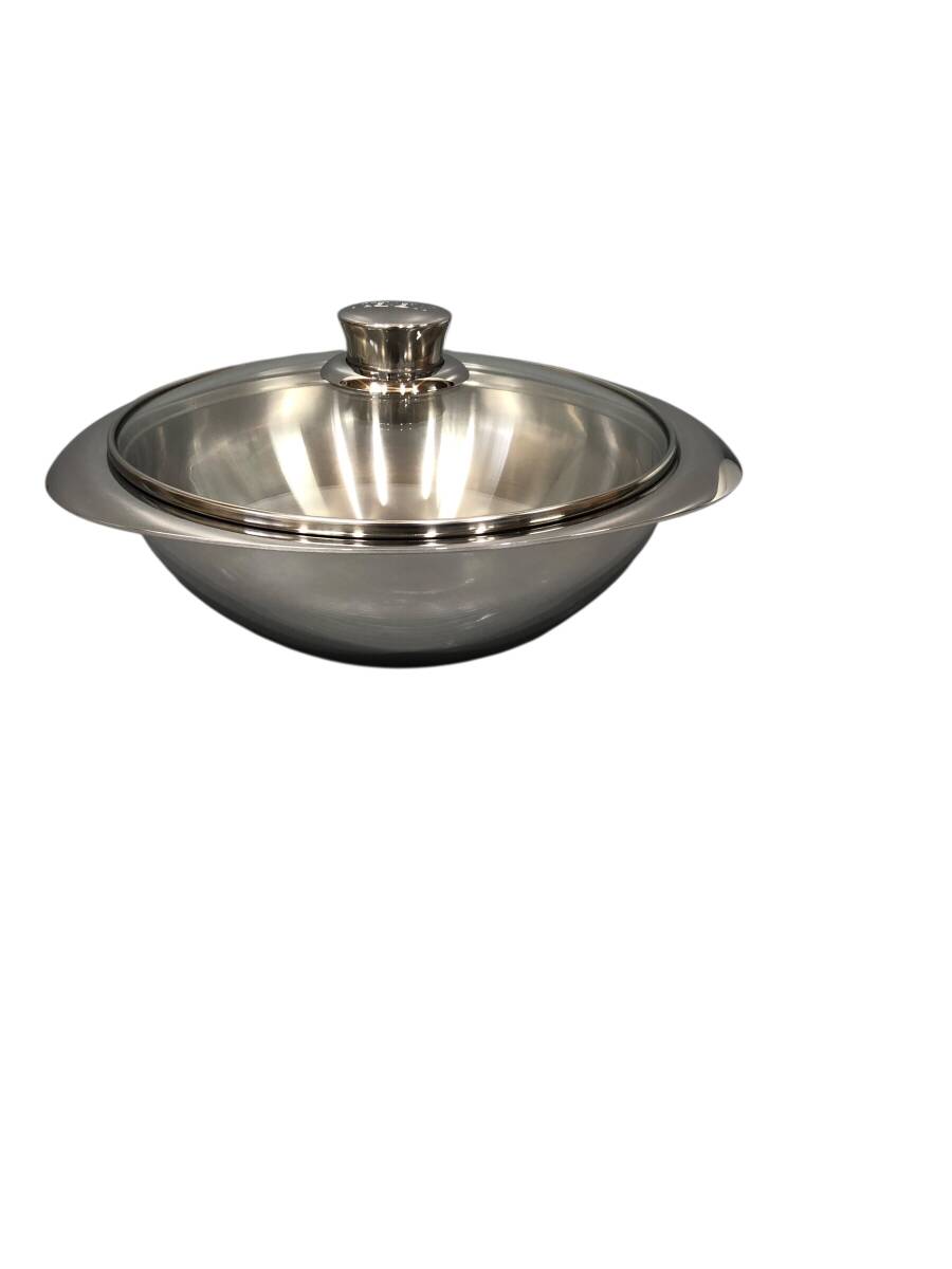 25R366ji3 не использовался MEYERma year NEWPAN 22cm кастрюля с двумя ручками стекло крышка имеется кастрюля кухонная утварь 