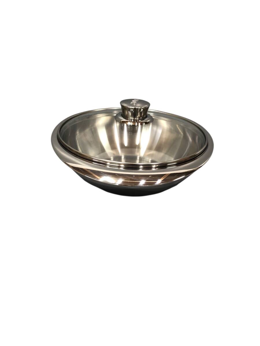 25R366ji3 не использовался MEYERma year NEWPAN 22cm кастрюля с двумя ручками стекло крышка имеется кастрюля кухонная утварь 