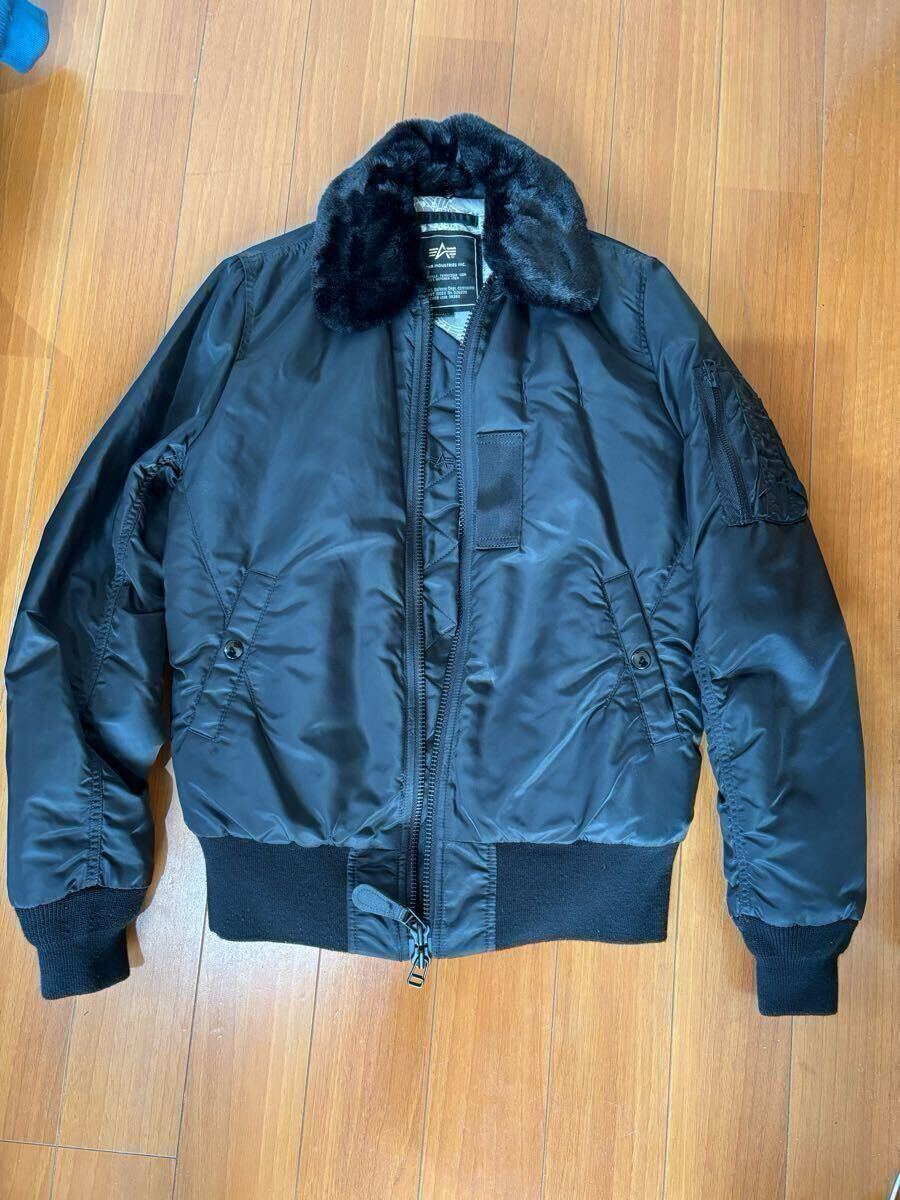 アルファ　ナンバーナインコラボ　MA1 美品 Sサイズ_画像5