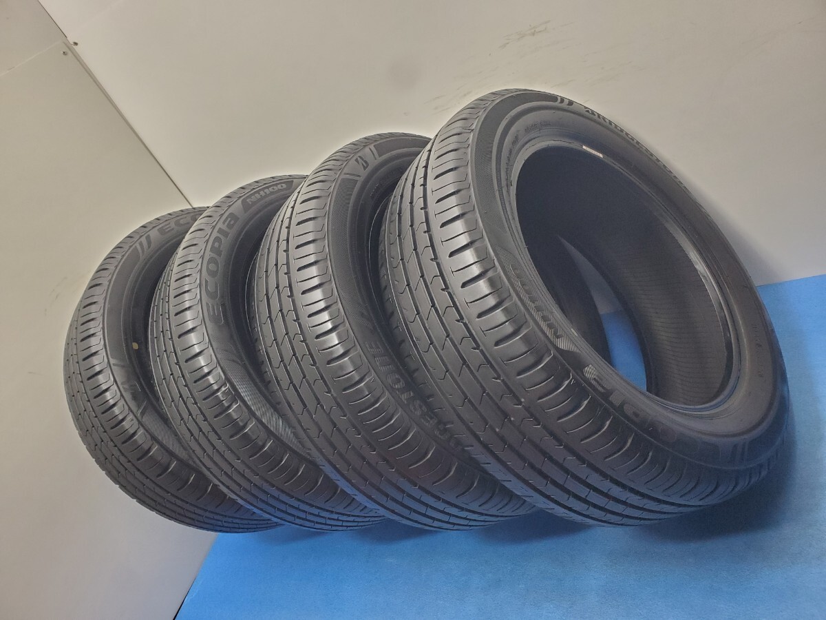 205/55R16 ラジアル 夏タイヤ サマータイヤ バリ溝 深溝 ブリヂストン エコピア NH100 送料無料 T1518_画像1