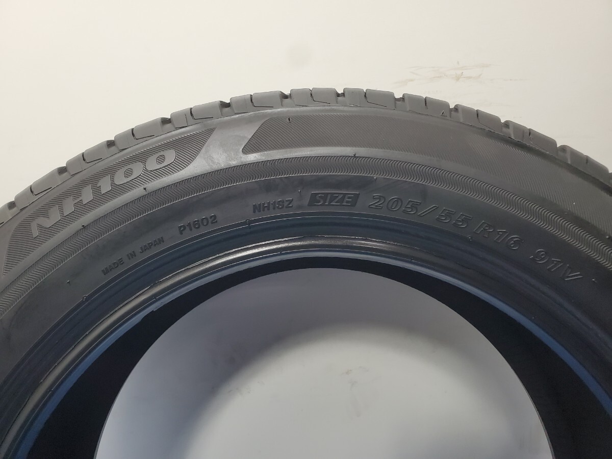 205/55R16 ラジアル 夏タイヤ サマータイヤ バリ溝 深溝 ブリヂストン エコピア NH100 送料無料 T1518_画像10