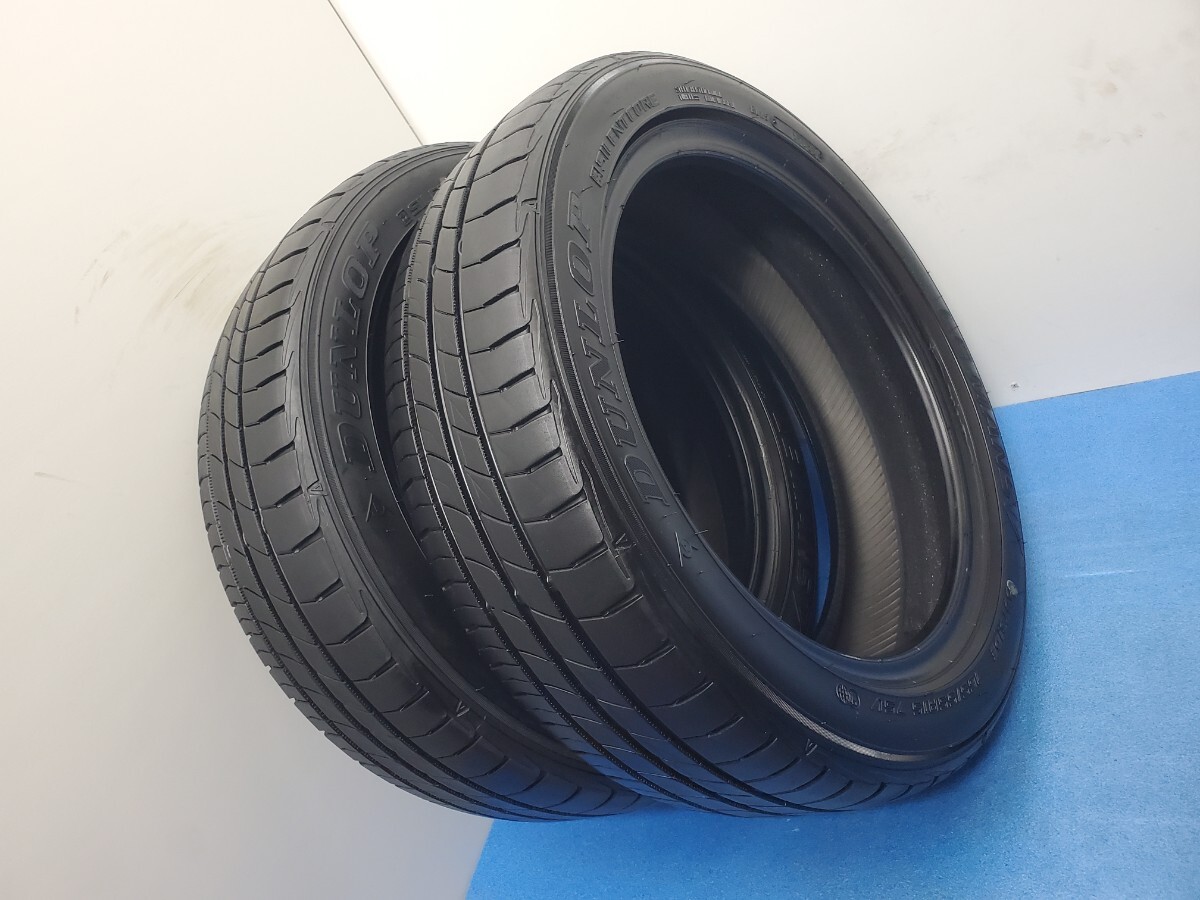 165/55R15 ラジアル サマータイヤ 夏タイヤ 間に合わせ コスパ重視 ダンロップ Le MansV ルマンV 22年式 送料無料 T1521_画像1