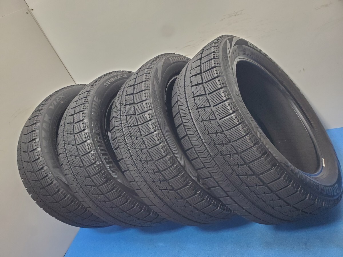 195/55R16 スタッドレス ブリヂストン VRX コスパ重視 間に合わせ 送料全国一律 T2660_画像1
