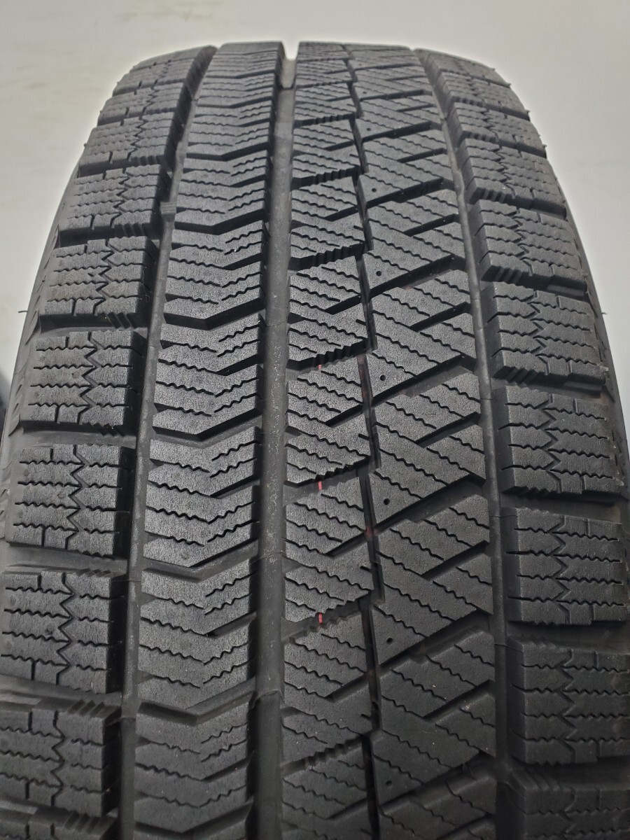 195/65R15 スタッドレス 深溝 バリ溝 23年式 ブリヂストン VRX2 15インチ 6J 5H PCD114.3 送料全国一律 T2436 _画像7