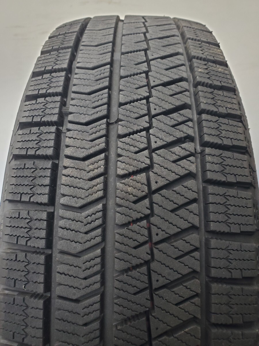 195/65R15 スタッドレス 深溝 バリ溝 23年式 ブリヂストン VRX2 15インチ 6J 5H PCD114.3 送料全国一律 T2436 _画像9