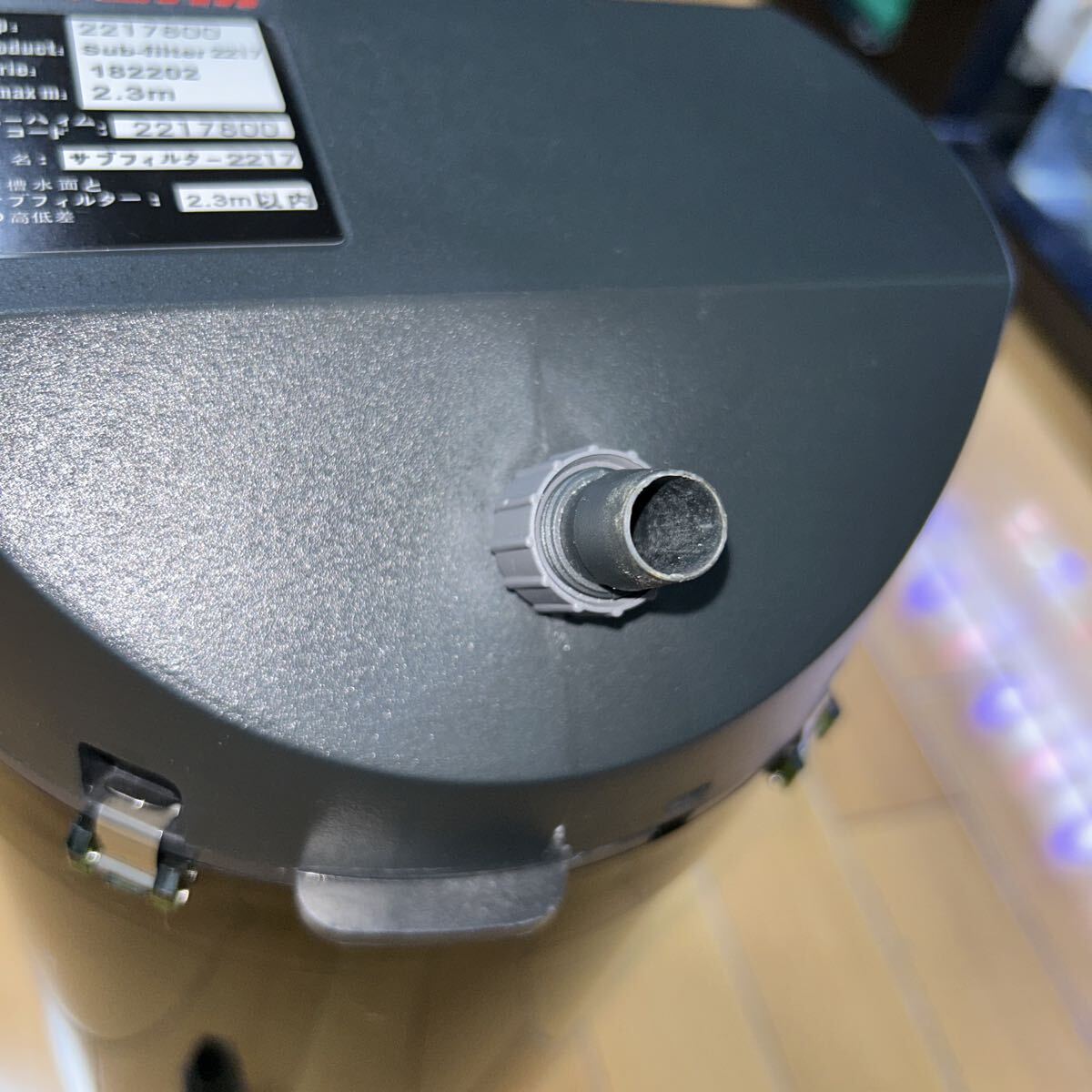 エーハイム　サブフィルター 2217 ダブルタップ付き_画像3