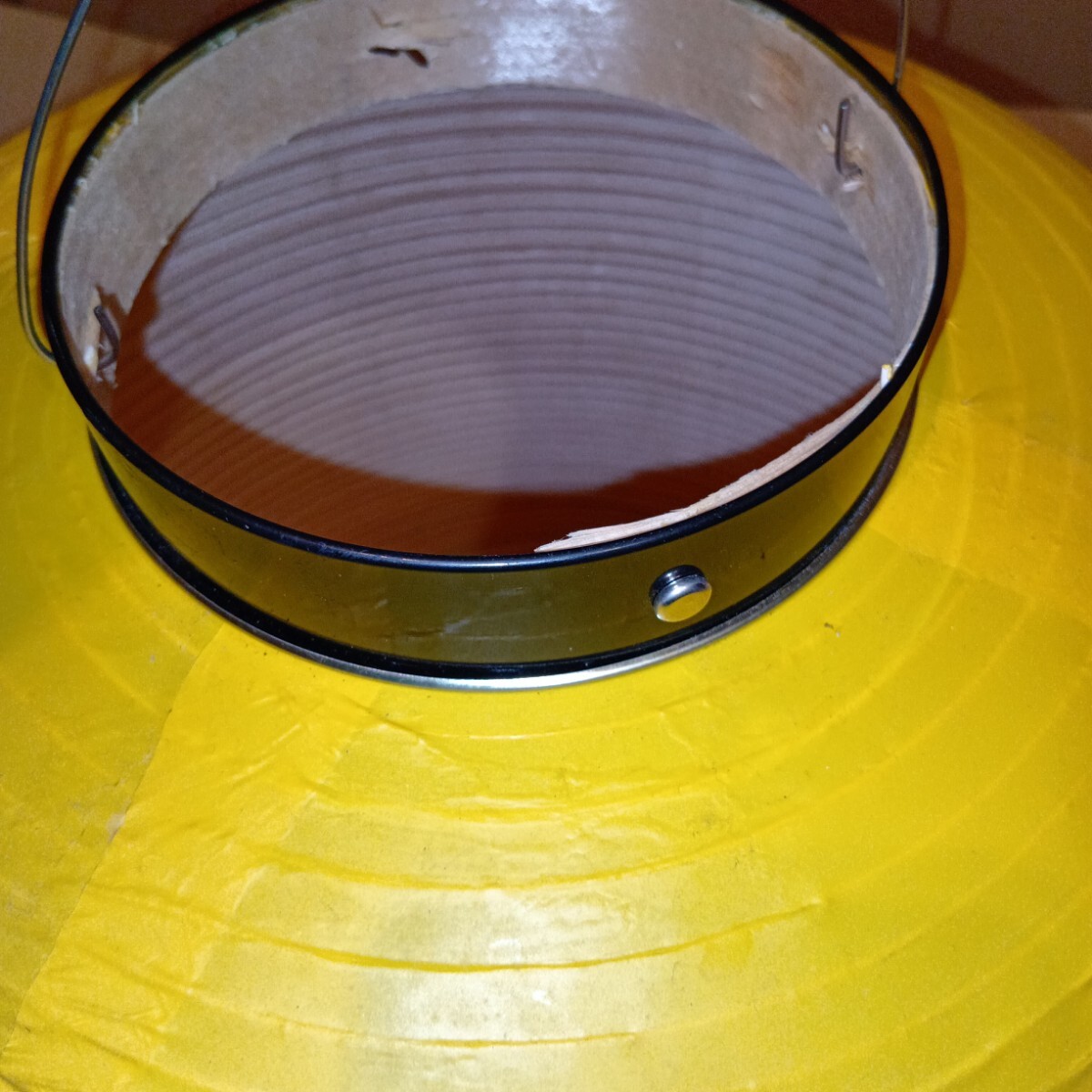 未使用　サントリー 　プレミアム　モルツ　提灯　デッドストック　ノベルティ　企業物 長さ60cm直径33cm ちょうちん SUNTORY ビール_画像9