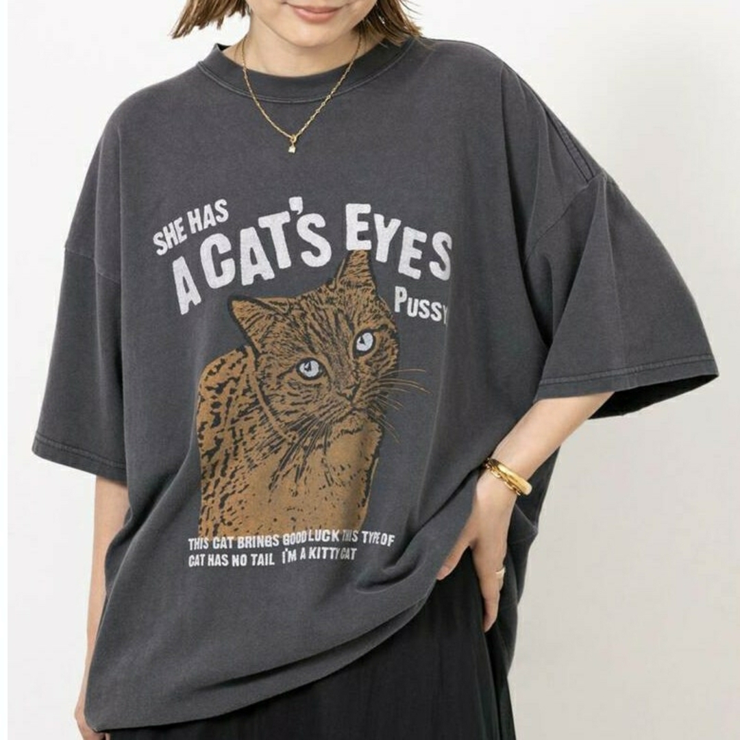 ドゥーズィエムクラス MUSE Deuxieme Classe　Adorable Tシャツ　ヴィンテージ加工　Tシャツ　カットソー_画像1