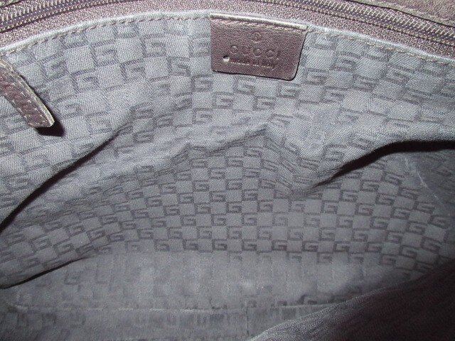 グッチ GUCCI ホースビット オール レザー ショルダー バッグ 黒_画像5
