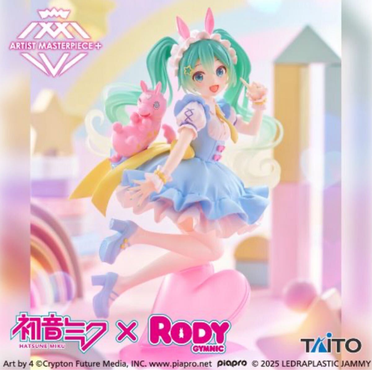 【新品未開封】初音ミク×Rody AMP＋ フィギュア メルヘンver MIKU HATSUNE Rody_画像1