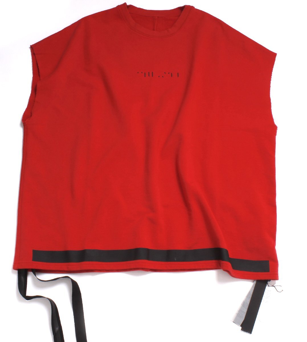 【タグ付・新品・定価49,000円】BEN TAVERNITI UNRAVEL PROJECT SWET T-SHIRT L ベン タヴァニティ アンラベル プロジェクト ノースリーブ_画像3