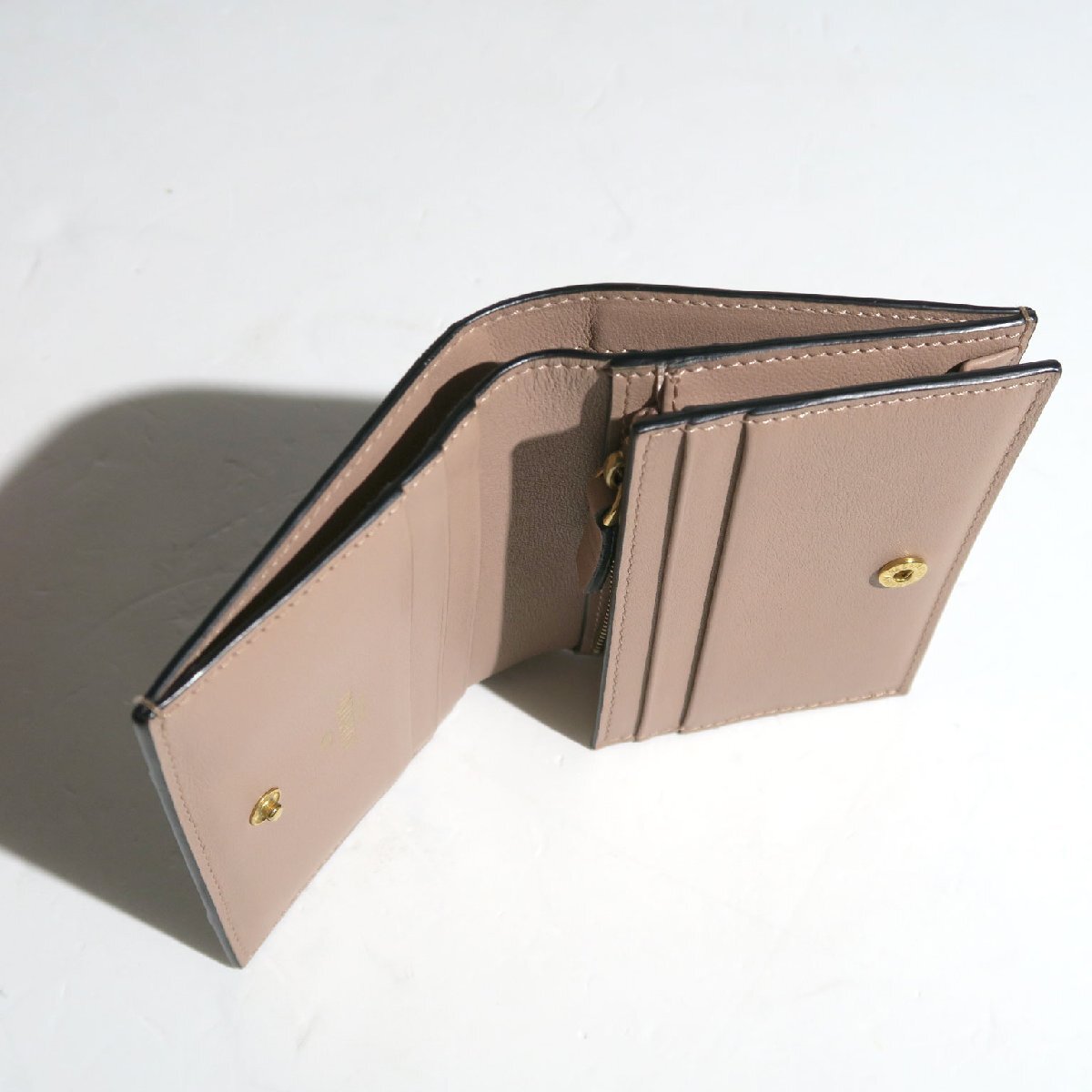 VALENTINO GARAVANI Vロゴ ウォレット SW2P0P39XSU ヴァレンチノ ガラヴァーニ 二つ折り財布 ミニ コンパクト_画像3