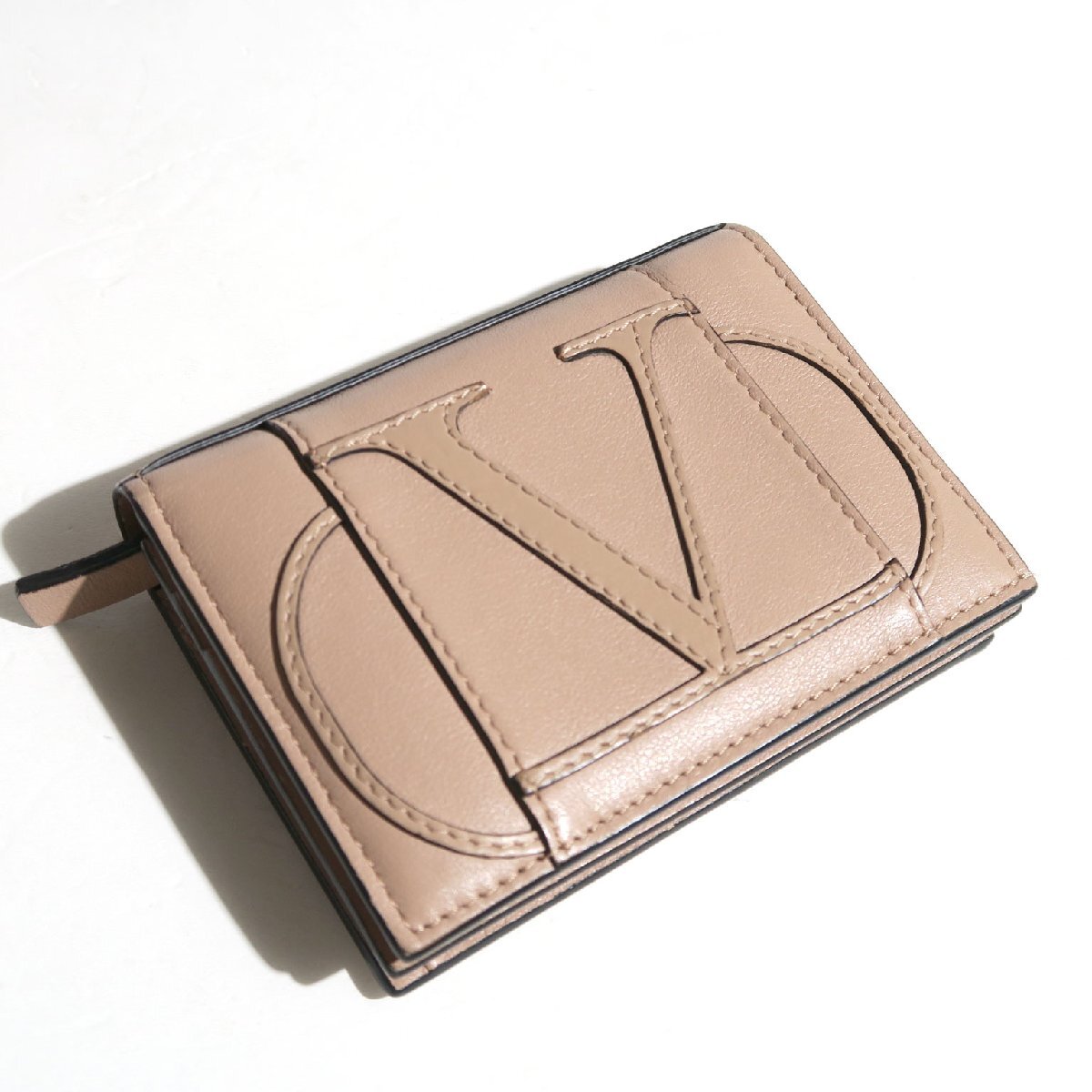 VALENTINO GARAVANI Vロゴ ウォレット SW2P0P39XSU ヴァレンチノ ガラヴァーニ 二つ折り財布 ミニ コンパクト_画像2