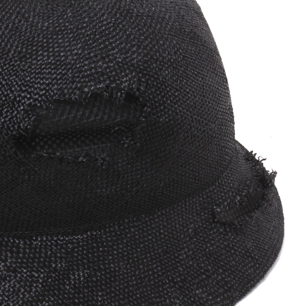 【タグ付き・定価44,000円】KIJIMA TAKAYUKI GRUNGE METRO HAT size1 BLACK 231209 キジマ タカユキ グランジ メトロ ハット_画像4