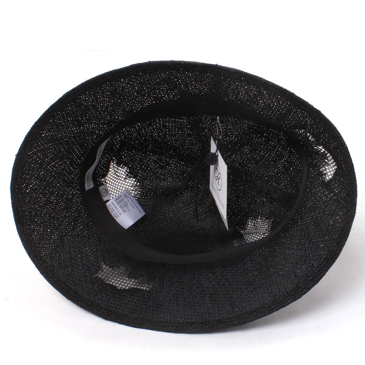 【タグ付き・定価44,000円】KIJIMA TAKAYUKI GRUNGE METRO HAT size1 BLACK 231209 キジマ タカユキ グランジ メトロ ハット_画像5