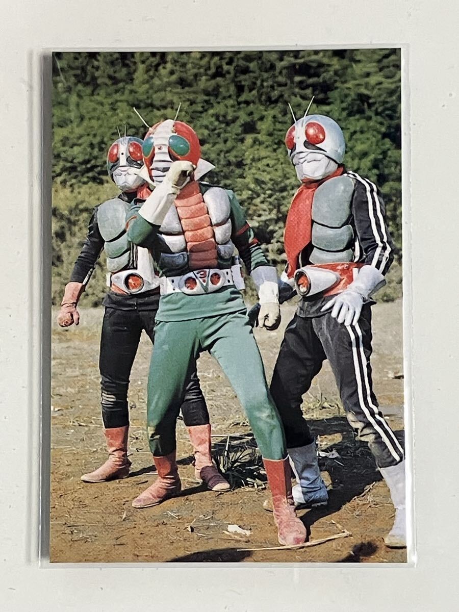 カルビー仮面ライダーR 159 第1記録 3人ライダー_画像1