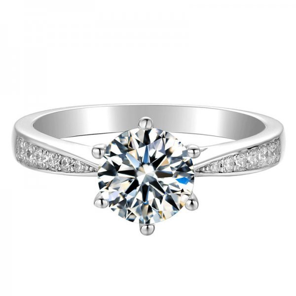 【今だけ送料無料!!バイヤー厳選☆目玉商品!!海外直輸入】ブリリアントカットダイヤモンドCZラウンドパヴェリングRDX_画像1