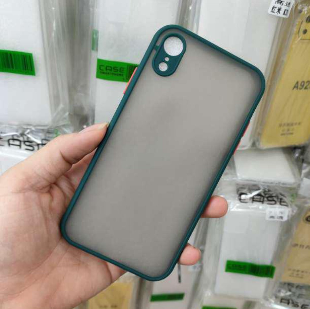 iPhoneXR用 iPhoneケース 透明ケース 半透明ケース スマホカバー マット加工 半透明 耐衝撃 カメラ保護 軽量 ケース アイフォンケース_画像3