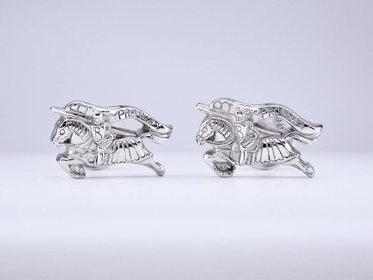 BURBERRY バーバリー SV925 cufflinks カフス　カフリンクス 7-10-77_画像4