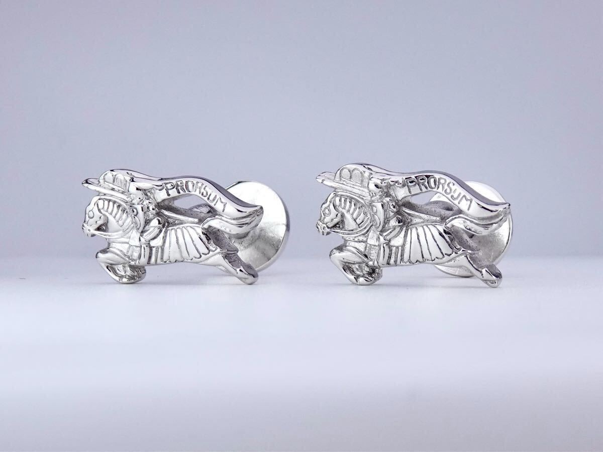 BURBERRY バーバリー SV925 cufflinks カフス　カフリンクス 7-10-77_画像5