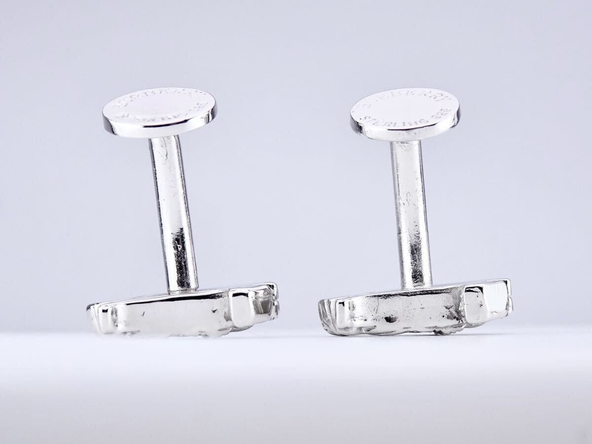 BURBERRY バーバリー SV925 cufflinks カフス　カフリンクス 7-10-77_画像10