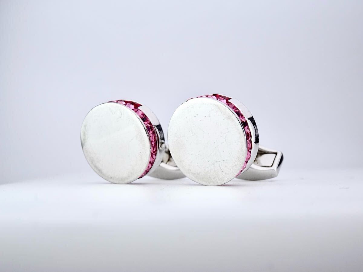 TATEOSSIAN タテオシアン　ラウンド　サイドライン　cufflinks カフス　カフリンクス　7-10-149_画像3