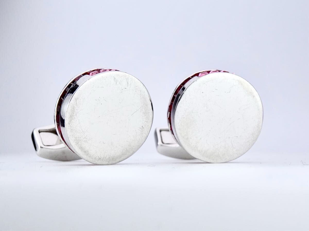 TATEOSSIAN タテオシアン　ラウンド　サイドライン　cufflinks カフス　カフリンクス　7-10-149_画像5
