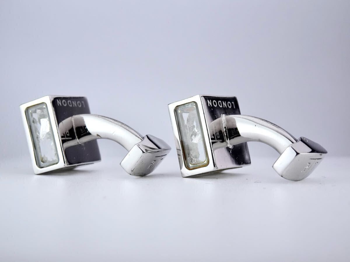 TATEOSSIAN タテオシアン　Pandora's Box シルバー　リーフ　カフス　カフリンクス　cufflinks 7-10-154_画像7