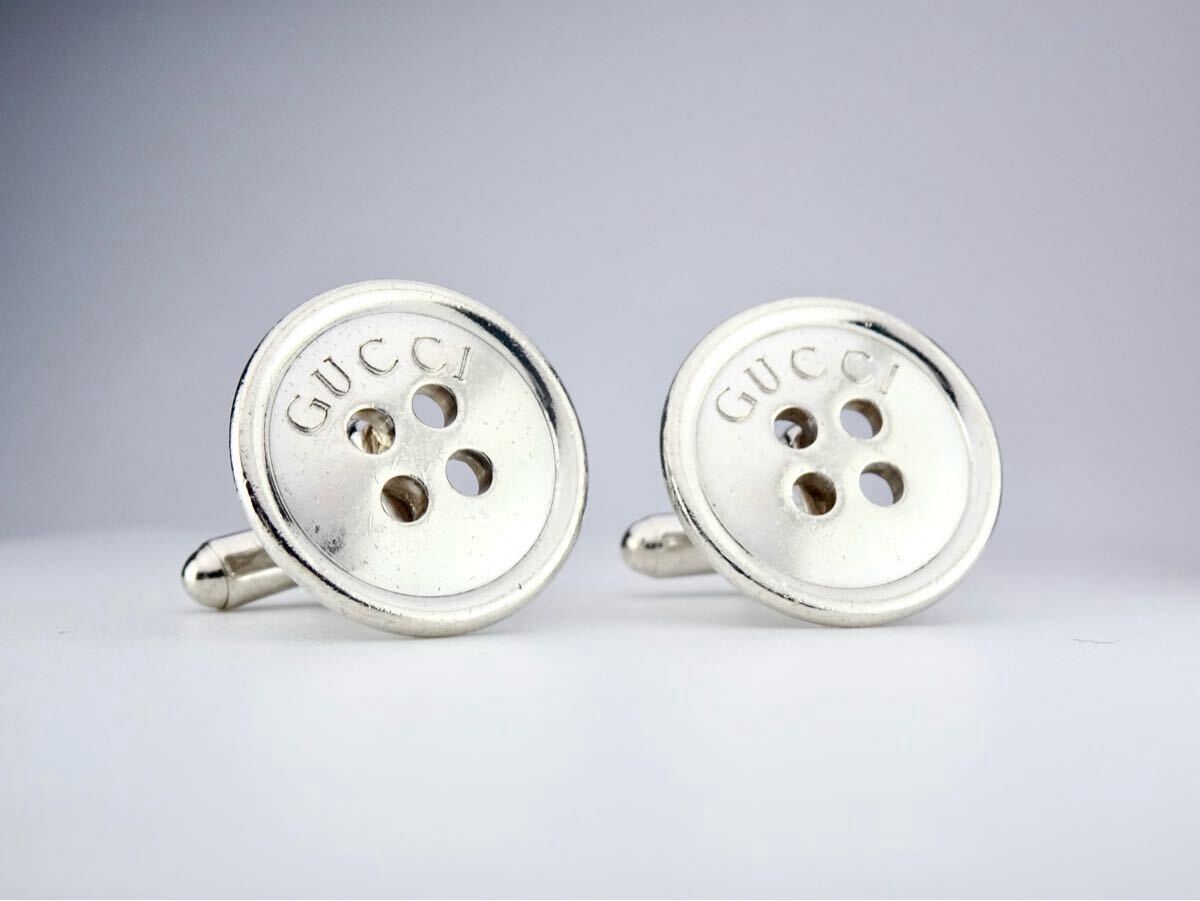 GUCCI グッチ SV 925 cufflinks カフス カフリンクス 7-10-1_画像3
