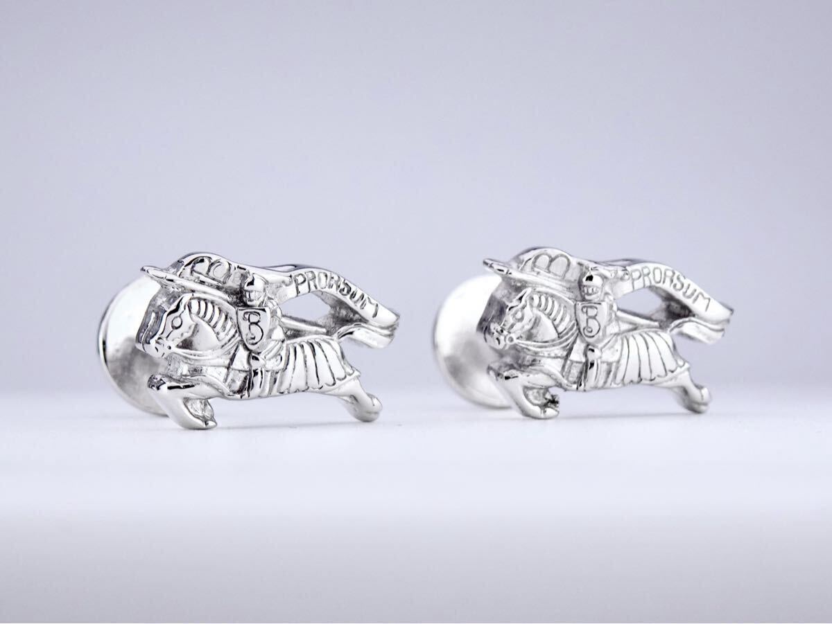 BURBERRY バーバリー SV925 cufflinks カフス　カフリンクス 7-10-77_画像3