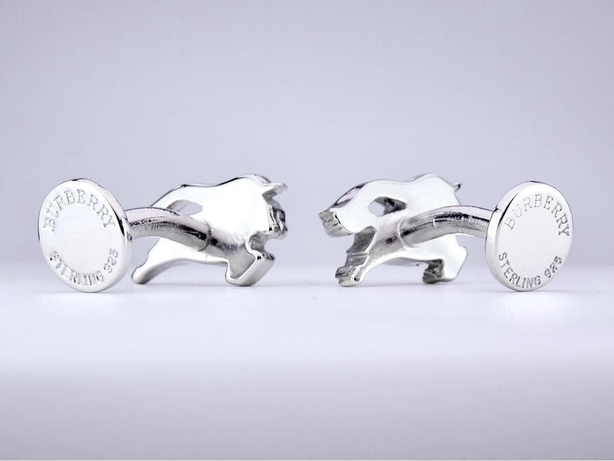 BURBERRY バーバリー SV925 cufflinks カフス　カフリンクス 7-10-77_画像8