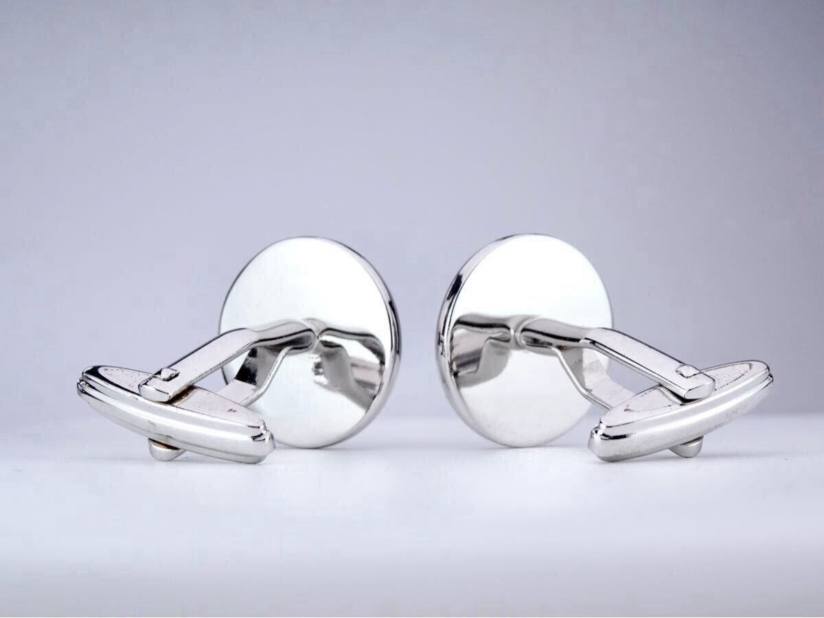 Christian Dior ディオール オーバル ロゴ cufflinks カフス カフリンクス 7-10-183_画像8