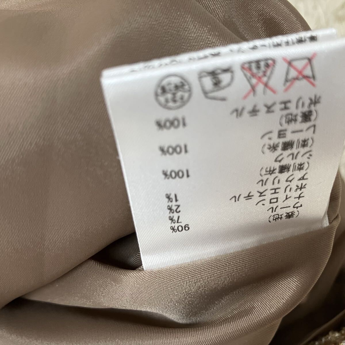 極美品!ダイアグラム!グレースコンチネンタル!ビジューワンピース_画像4