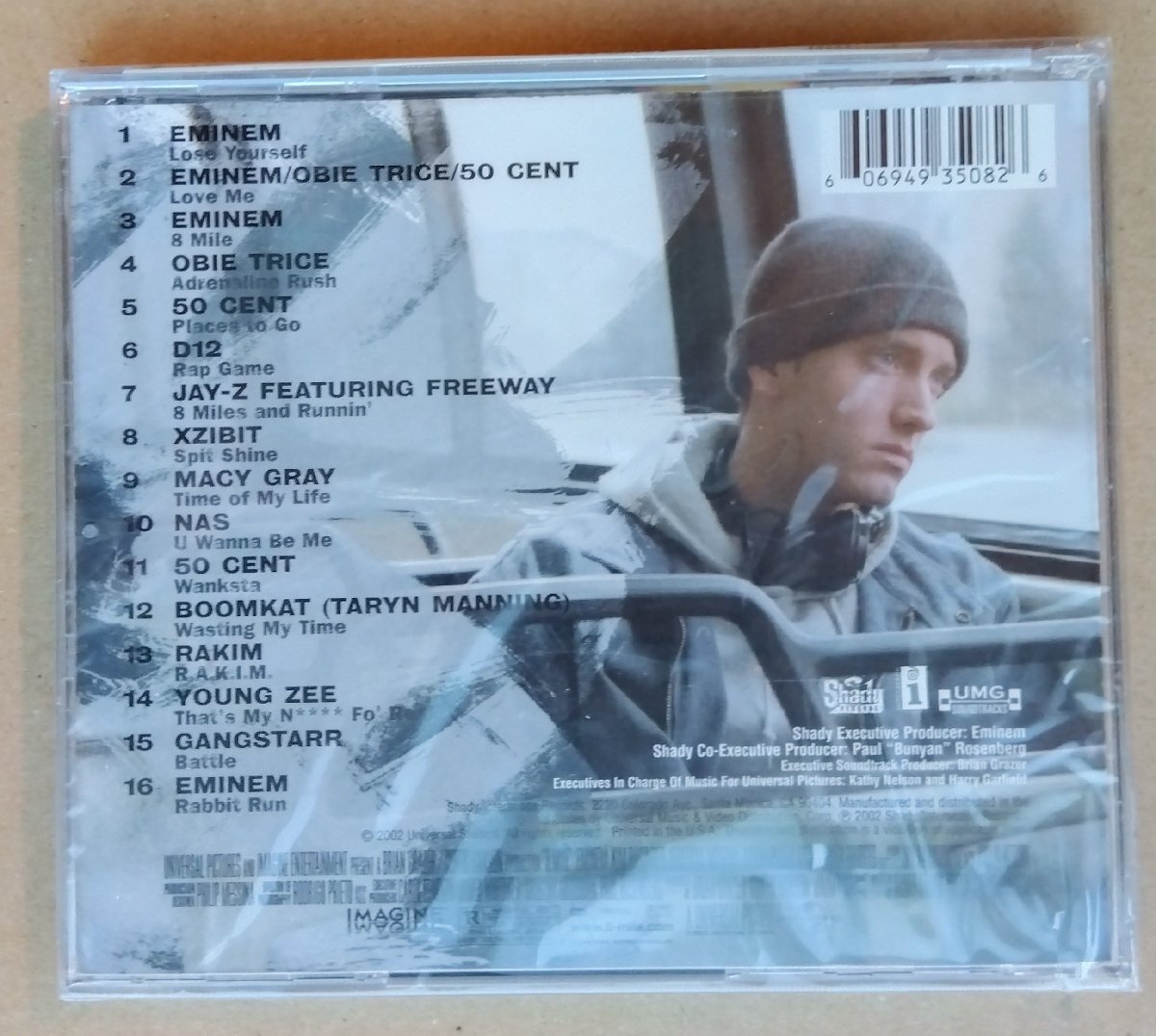 輸入CD:Various Eminem/8 mile soundtrack 新品未開封_画像2