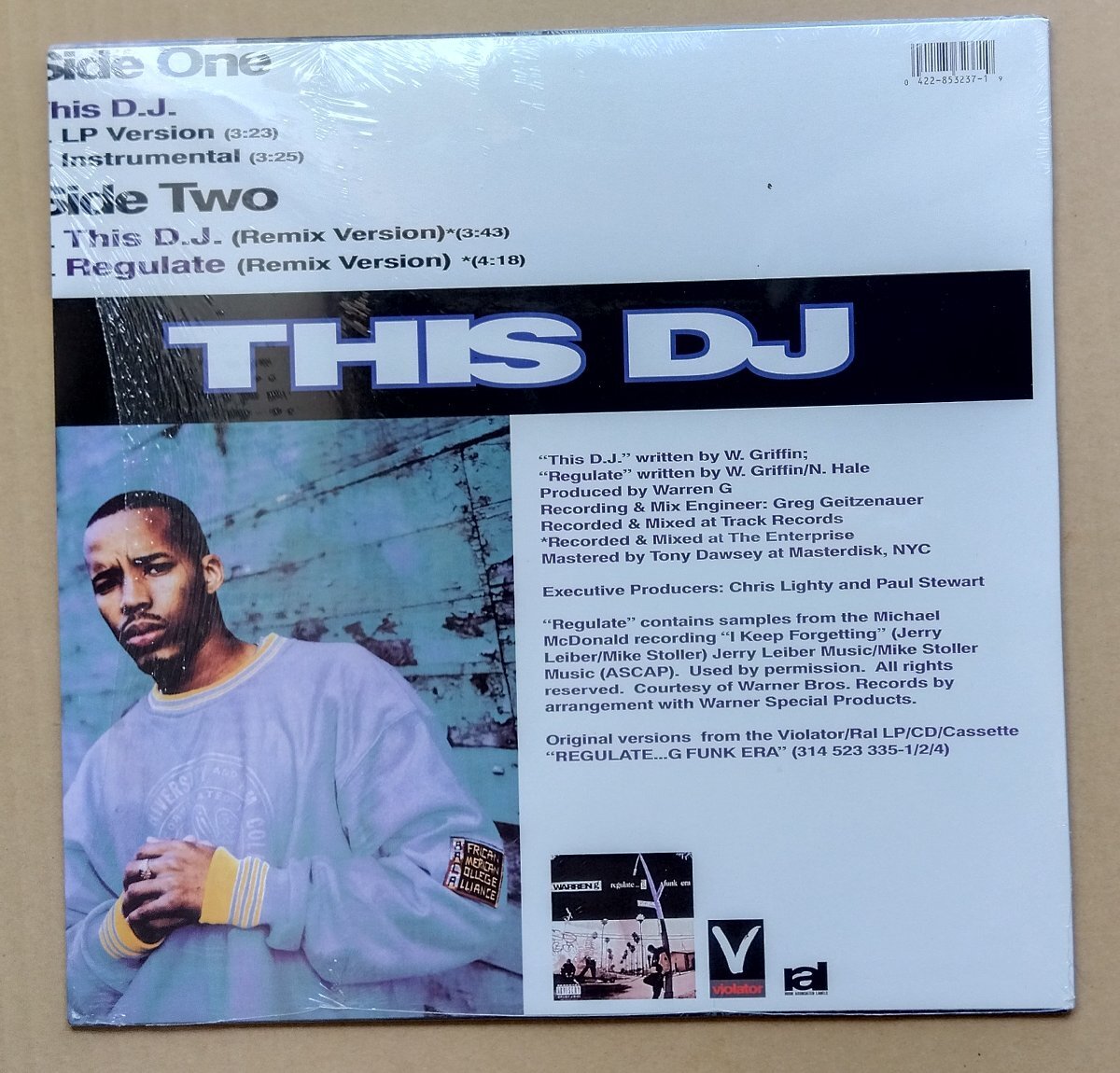 輸入LP:Warren G/This DJ 新品未開封_画像2