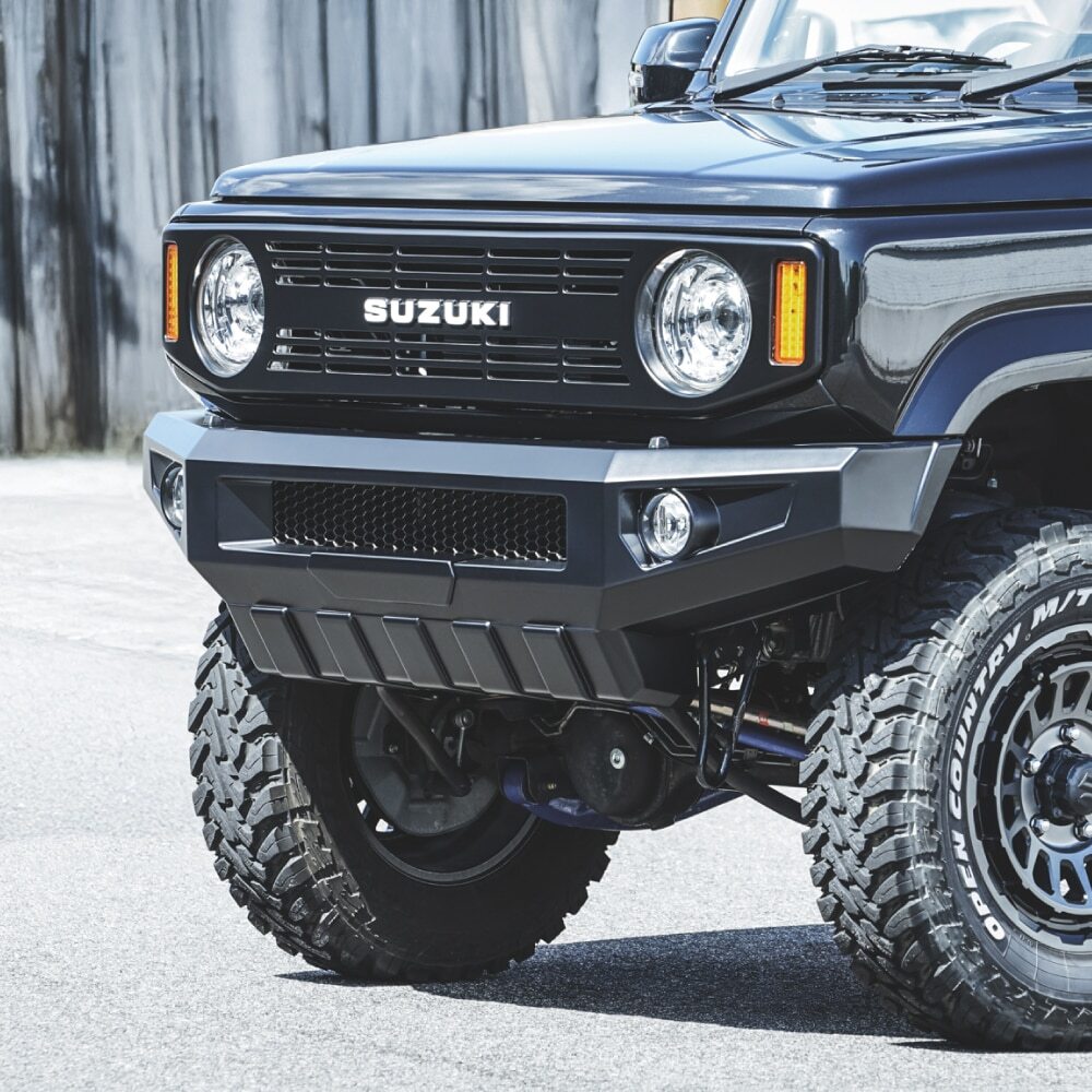 シーエルリンク 2WAY ラギッドバンパー フロント ナンバーステーセンター ジムニー JB64W 沖縄・離島は要確認_画像4