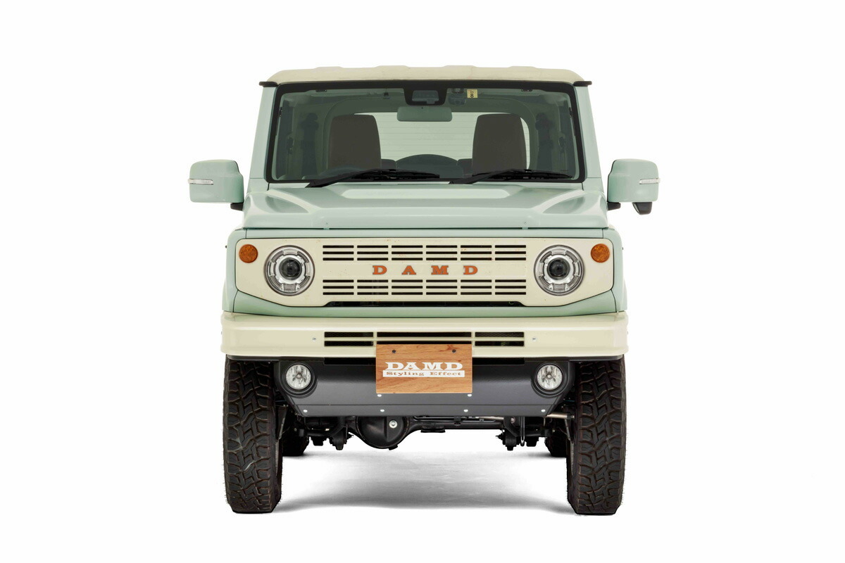 DAMD ダムド little B. フルコンプリートキット WHITE EDITION APIO WILDBOAR SR 5本セット /未塗装 ジムニー JB64W 1-4型 離島は要確認_画像4