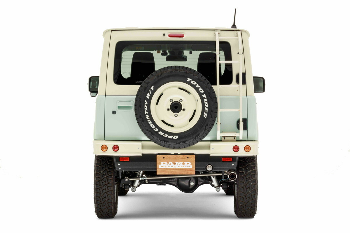 DAMD ダムド little B. フルコンプリートキット WHITE EDITION APIO WILDBOAR SR 5本セット /未塗装 ジムニー JB64W 1-4型 離島は要確認_画像6