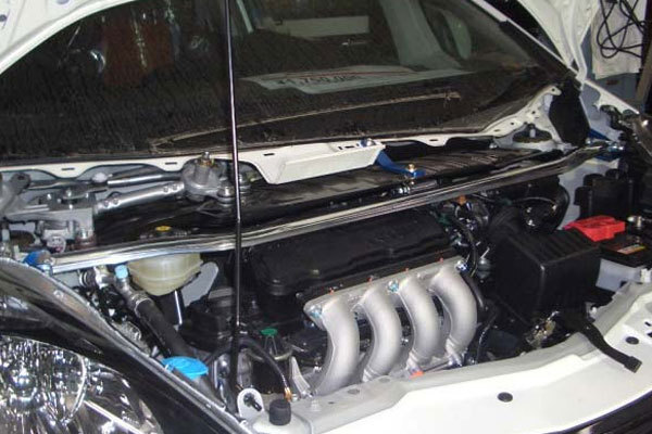 CUSCO クスコ ストラットバー Type OS フロント フィット GE8 2007年10月~2013年09月 L15A 1.5 FF ※沖縄・離島は着払い_画像2