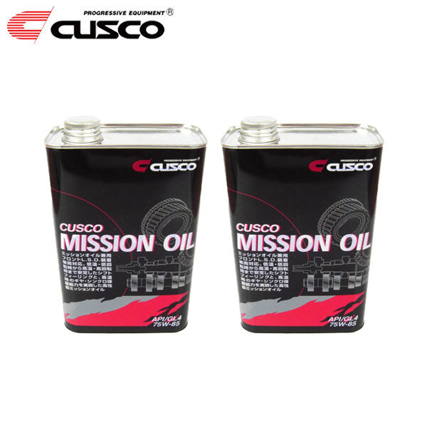 CUSCO クスコ ミッションオイル 75W-85 1L×2缶セット_画像1